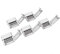 trooplex 5 Pin Verbinder 10 mm 5 Stück LED Streifen Verbinder Strip Connector 5 polig lötfrei 5-teilig RGBW Steckverbinder Warmweiß Kaltweiß Clip Verbindung Lightstrip Verlängerung