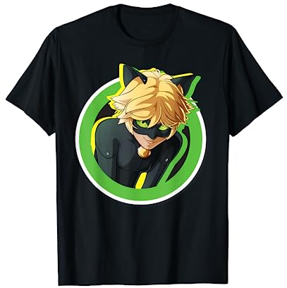 Miraculous-Kollektion Cat Noir Anstecker T-Shirt