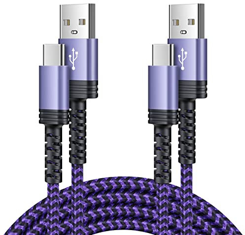 Type C Cable 3ft Fast USB C Charging Cord Braided Android Charger 2 Pack for Google Pixel 7a 7 6 6 Pro 5 4 4A 4XL 3 3A 3XL,Samsung Galaxy S22 Ultra S21 FE A13 5G S21 S20 A03s A53 A10e A12 A32 Note 20