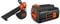 BLACK+DECKER 36V Akku-Gebläse-Schleifer-Vakuum, Totes Laubgebläse, Saugvolumen 8,8 m3/min & Li-Ion Ersatzakku (36V 2.5Ah, 36V/2,5 Ah Lithium-Ionen Akku kompatibel mit Allen 36V Akku-System) BL2536