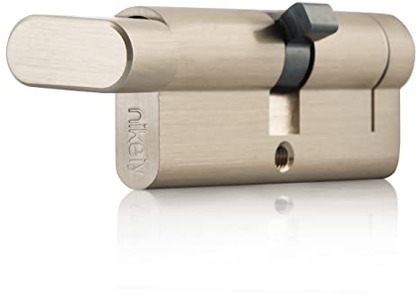 GERCAR Pro MKS MASTER Key System Knaufzylinder 35/35 verschiedenschließend mit Hausmeister Masterschlüssel- Set nach Wunsch kombinierbar Zylinderschloss mit Knauf - Länge: 70 mm, A:35 B:35