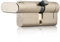 GERCAR Pro MKS MASTER Key System Knaufzylinder 35/35 verschiedenschließend mit Hausmeister Masterschlüssel- Set nach Wunsch kombinierbar Zylinderschloss mit Knauf - Länge: 70 mm, A:35 B:35