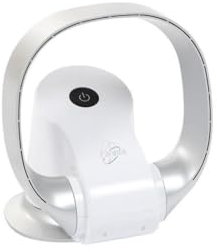 FARELEK Slilent-Air Ring Ventilateur de Bureau Sans Pale Puissance 26 W, Type de Construction Sans Pale, Télecommande, Selecteur de Vitesse, Nombre de Vitesses X9+2,