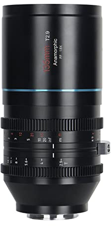 SIRUI 135mm T2.9 1.8X Vollrahmen-anamorphes Objektiv, Telefoto-amorphes Objektiv (Venus 135 mm E-Halterung)