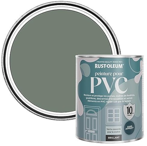 Rust-Oleum Green uPVC Door and Window Paint In Gloss Finish - Serenity 750ml