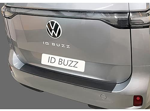 RGM ABS Heckstoßstangenschutz kompatibel mit Volkswagen ID.Buzz 2022- (Heckklappe oder Hecktüren) - Schwarz