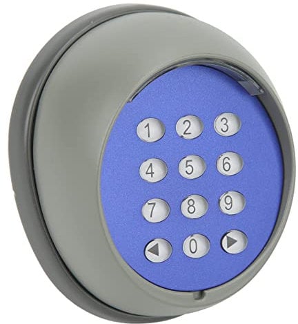 Pssopp Wireless Gate Keypad Lock Automatic Gate Wireless Keypad, Upgraded Security Entry Gate Keypad for Automatic Lift Doors for Electric Chicken Coop Doors