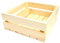 Dekokiste 30x30x12 cm, Holzkiste für die Aufbewahrung von Wein, Obst, Gemüse, ökologisch, gehobelt (30x30x12)
