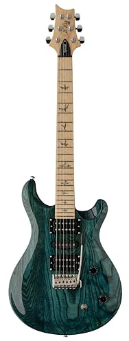PRS Guitars SE Swamp Ash Special Guitars E-Gitarre, Iri Blue mit Gigbag, Rechts, (112886::IB:)