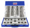Generic SET FILIERA FILETTATURA 110PZ BOX METALLO FILIERE MASCHI FEMMINE M+MF 2-18 Acciaio Cr-V