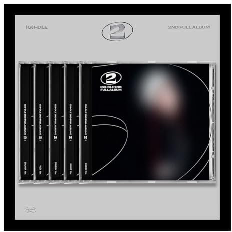 (JEWEL Ver) (G) I-DLE [2] 2nd Full Album (5 Ver Set.) K-POP SEALED