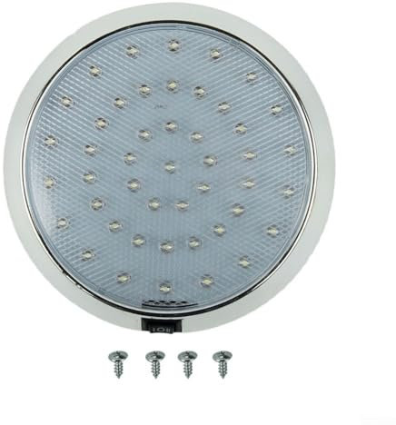 URPIZY Plafonnier LED 12 V pour intérieur de camping-car, caravane, camping-car, véhicule, bateau, remorque, marin