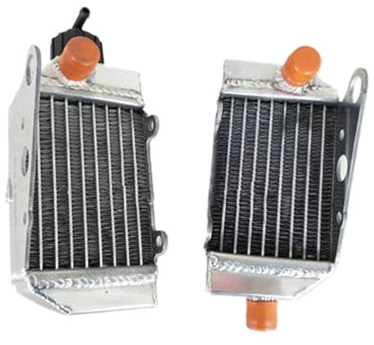 Sinistra e destra compatibile con radiatore in alluminio KTM 50 SX/SXS MINI 50cc/49cc 2012-2017 2013 2014 2015 2016