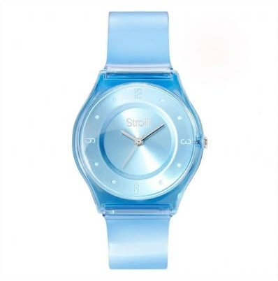 Orologio donna solo tempo Stroili Mississipi azzurro 1688928 cassa e cinturino silicone