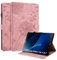 Rostsant Funda para Samsung Galaxy Tab A6 2016 Funda de Cartera de Cuero con Estampado de Diente de león Cubierta magnética para Libro para Galaxy Tab A6 10,1 Pulgadas SM-T580/T585 Oro Rosa