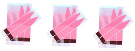 Gatuida 3sets Grip Tape Phone Battery Adhesive Strips Battery Stickers for Phone Back Sticky Thing 12sheets*3