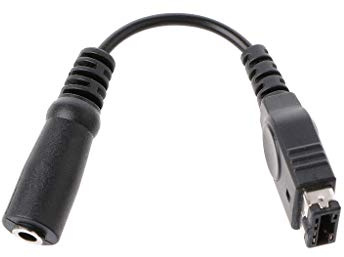 Headphone Line Cable For Gameboy Advance For GBA SP Console 3.5mm Headphone Earphone Jack Adapter Cord Gamepad Handle Game Controller Joypad Trigger Joystick Wireless Joint Adapter Steering Wheel Grip