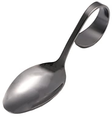 Zerodeko Cucchiaio in Acciaio Inossidabile per Buffet Cucchiaio da per Speciali