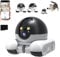 Blinky Bot Camera, Blinky Dog Camera, Robot Cameras on Wheels, 360° View Dual-Lens Smart Robot Camera for Cats and Dogs, with App Remote Control Wifi, 2 Way Audio, Night Vision