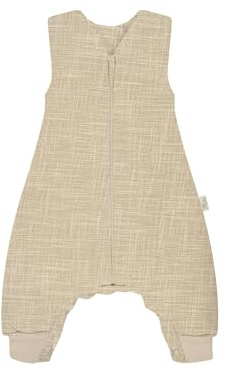 Alvi Sleep-Overall Light Special | Ideal für den Sommer mit 0,5 TOG, kurzarm, leicht und Reißverschluss für angenehmen Schlafkomfort in warmen Nächten