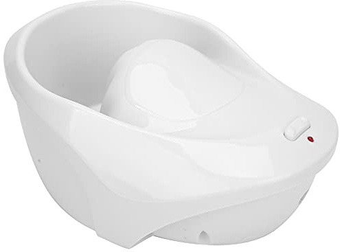 Pongnas Bol de Trempage électrique pour Ongles, Machine de Massage Spa pour les Mains avec Vibration à Bulles pour Manucure et Pédicure, Double Adaptateur D'alimentation et Foncti (Prise UE)