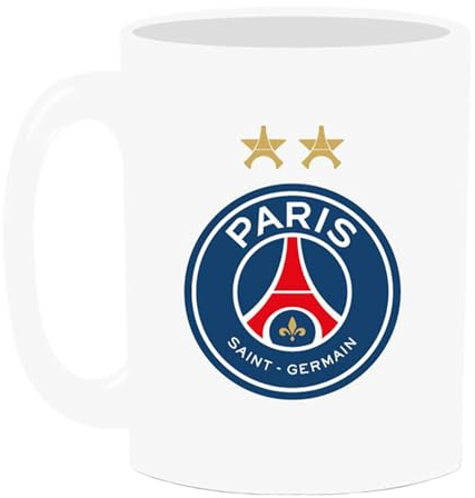 PSG Tasse Champions d'Europe 2 Sterne – offizielle Kollektion von Paris Saint-Germain