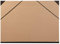 Clairefontaine 44600C Kraft Zeichenmappe (Gummizug, Rücken 30 mm, innen: 60 x 85 cm, außen: 67 x 94 cm, ideal zur Aufbewahrung Ihrer Werke) braun