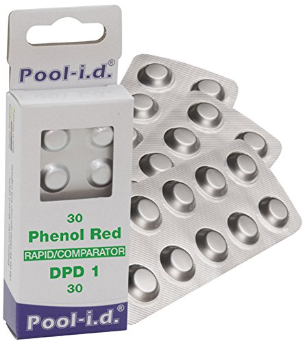 Pool-i.d TbsRD1pH60 Nachfüllpack für Pooltester Chlor-Brom/pH