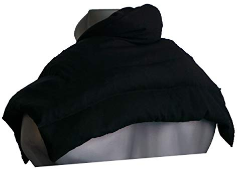 Cuscino termico cervicale XL per collo, spalle e schiena - Cuscino termico con semi di ribes - blu scuro -