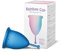 Rainbow Cup, Coppetta Mestruale Made in Italy in Silicone Medicale Senza Lattice e Additivi, Comoda, Ecologica, Sicura, in più Varianti, Coppetta Mestruale Morbida, Colore Turchese, Taglia 1