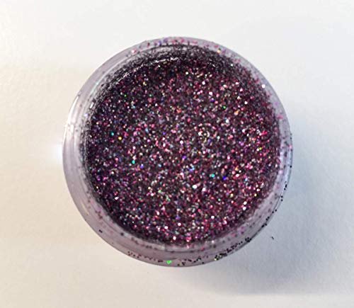 Holly Cupcakes Stunning Sparkly Decorating Glitter: Unicorn Mix Of Purple, Silver Hologram, Pink & Iridescent White