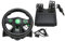 Elprico PC Game Racing Wheel, Lenkrad 180 Grad Car Racing Driving Wheel mit Pedal für 360, für PS3, für, PC