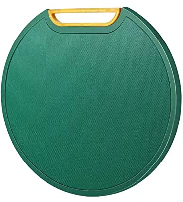 HZXMKB Chopping Board for Chopping with Handle, Flexible Cutting Boards Plastic Chopping Boards for Kitchens, BPA Free, Portable, Lightweight, Multifunctional Easy Grip Handle Space Saving,Green
