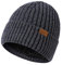 Aelevate Herrenmützen für den Winter - Wollmützen für Herren | Beanie-Mützen-Schal-Set, warme Strickmütze, Dicke, mit Fleece gefütterte Mütze, thermische, Dicke Polarfleece-Schneeschädelmütze