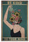 Rudd Poster, Motiv: Mental Be Kind To Your Mind, dekoratives Gemälde, Leinwand, Wandposter und Kunstdruck, modernes Familienschlafzimmer, Dekoration, Poster, 30 x 45 cm
