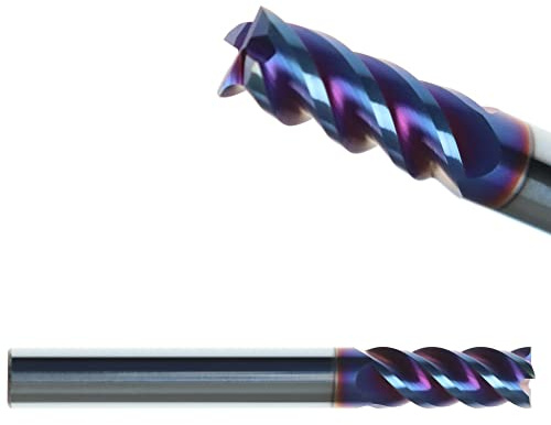 VHM Schaftfräser Diabolo Hartfräser HRC65 - Ø12x 30/75mm SchaftØ 12mm