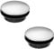 2 Pcs Sink Hole Cover Stainless Steel Sink Tap Hole Cover Sink Hole Plate Stopper Cover for Bathroom Kitchen-45mm