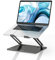GOKEDA Laptop Stand, Ergonomic Metallic Adjustable Laptop Riser, Portable Computer Stand for Desk Compatible for MacBook Pro/Air, Lenovo, Samsung, Acer, And Laptops & Tablets Up To 15 Inches