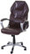 Décoshop26 - Silla de oficina con ruedas con función de masaje con calefacción giratoria sintética (04_0001918)