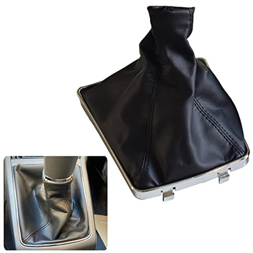 Schalthebel Auto Für Opel Für ASTRA H Schaltknauf Hebel Stick Gamasche Boot Handbremse Griffe Auto Anti Slip Parken Handbremse Boot Abdeckung Fall Kragen Schaltknaufkopf (Farbe : Gear Shift Boot)