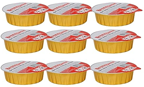 KS-Direkt Brenngel 80g Dose Sicherheitsbrennpaste Brennpaste Fondue Raclette Speisenwärmer (9 x 80g)