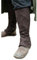 Burgschneider - Beinstulpe Seran - Braun (XL, Unisex, Wolle) Mittelalter Fantasy - Ranger