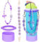 Mity rain Silicone Water Bottle Boot for Owala (purple, 24oz)