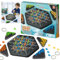 Trig-gle Spiel,Interaktives Trig-gle Brettspiel,Ketten Dreieck Schachspiel, Trig-gle Spiel Gummibänder,Dreieck Schach Brettspiel Geeignet für Kinder ab 3 Jahren（Groß）