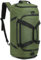 TONRUYN Reisetasche Herren Sporttasche Mittelgroß 40L Weekender Reise Tasche Rucksack mit Schuhfach Nassfach Trainingstasche Damen Saunatasche für Wochenend Reisen, Gym, Armeegrün