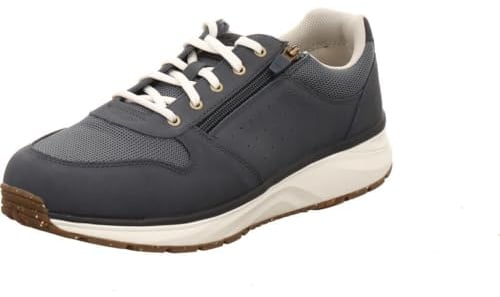 JOYA Dynamo Zip Men Blue, Nubukleder/Textil, Reißverschluss, Active - Sohle JY536A Gr. 47 2/3