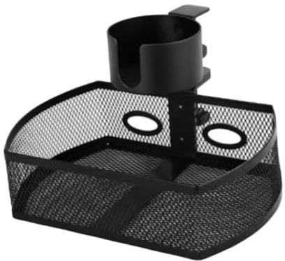 DimyFew under Desk Drawer Organizer under Table Storage Basket Stable Clamp on Practical under Desk Drawer for Pantry Office Bedroom