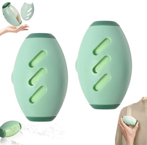 enseak Wiederverwendbarer Fusselroller,2 Stück Reusable Lint Roller, Waschbarer Tragbarer Aufkleber, Tierhaarentferner Fusselrolle,2025 Neuestes Waschbarer Mini Tierhaarentferner Fusselrolle