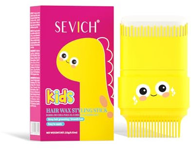 Haargel Kinder, Kinder-Haarstyling Und Feuchtigkeitsspendende Finishing Cream, Sichere Inhaltsstoffe, Einfache Anwendung,perfekt Zum Bändigen Von Fliegendem Haar Und Zum Kreieren Toller Frisuren 15g