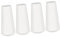 Garneck 4pièces Boutons Bois pour Cordon De Stores Accessoires Pratiques pour Stores Installation Facile Design Élégant Et Naturel Résistants Et